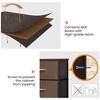 Pellebant Vertical Dresser for Bedroom Storage Tower 5-Drawer Steel Frame Wood Top Easy Pull Non-woven Fabrics Drawer - 3 of 4