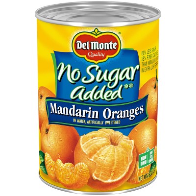 Del Monte No Sugar Added Mandarin Oranges in Water 15oz