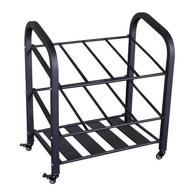 Body-Solid Foam Roller & Yoga Mat Rack