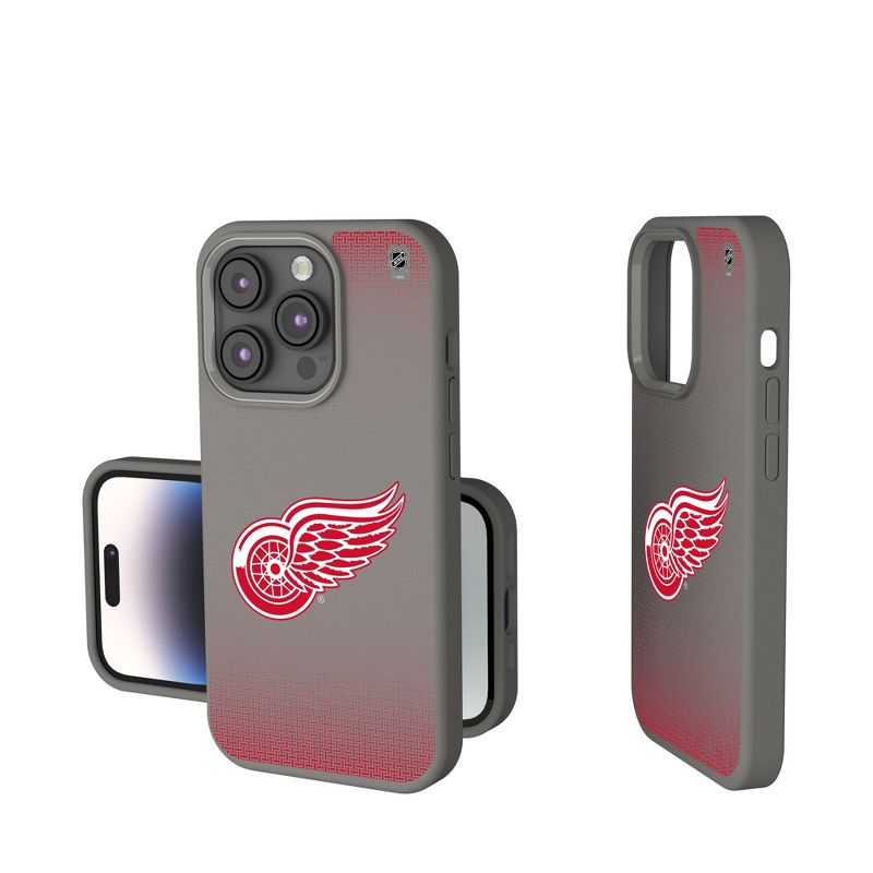 Keyscaper Detroit Red Wings Linen Soft Touch Phone Case, 1 of 8