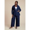 ELOQUII Women's Plus Size Denim Blazer - 4 of 4