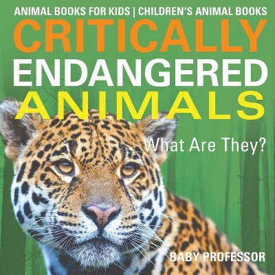 Critically Endangered Animals - by  Baby Professor (Paperback)