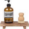 BRINJOY Wooden Countertop Riser - Waterproof Display Stand for Bathroom Kitchen Decor - 2 of 4