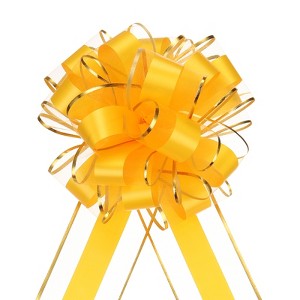 Unique Bargains Christmas Wedding Gift Wrapping Large Pull Bow 10 Pcs - 1 of 4