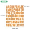 Unique Bargains Waterproof Vinyl Self-Adhesive Durable Mailbox Alphabet Stickers 6 Sheets - 3 of 4