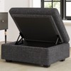 Belffin Chenille Ottoman Module - Modular Storage Footrest with Skin-Friendly Fabric & Quick-Install Design - 4 of 4