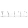 vidaXL Bike Rack for 5 Bikes Galvanized Steel - 2 of 4