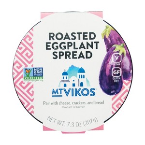 Mt. Vikos Roasted Eggplant Spread - Case of 6 - 7.3 OZ - 1 of 3