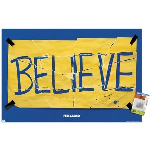 Trends International Ted Lasso - Torn Believe Unframed Wall Poster Prints - 1 of 4
