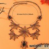 HTUTWOO Gothic Necklace for Women, Vintage Spider Necklace, Punk Style Pendant, Mysterious Witch Halloween Accessories - 4 of 4