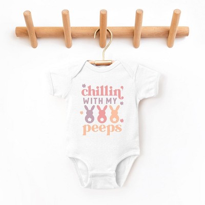 The Juniper Shop Chilling With My Peeps Baby Bodysuit