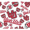 NCAA Utah Utes Tervis All Over Venture Water Bottle - 24oz: Flip-Top Lid - 2 of 4