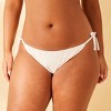 Women's Lace Ruffle Low-Rise Ultra High Leg Extra Cheeky Bikini Bottom - Wild Fable™ - 4 of 4