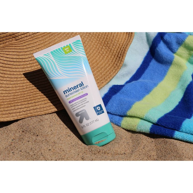 Mineral Sunscreen Lotion - SPF 50 - 6 fl oz - up &#38; up&#8482;, 5 of 6