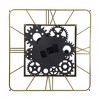 31.5"x37.5" Gears Square Wall Clock Gold - A&B Home: Roman Numerals, Industrial Design, Indoor Decor - 4 of 4