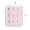 Allegra K Women's 3 Hook 3 Row Stretchy Bra Strap Extenders Hooks Bra Band - 3 of 4