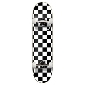 Yocaher 7.75" x 31" Pro Widow Grip Tape Standard Skateboard - White/Black - 1 of 4