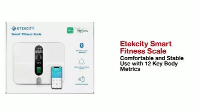 Smart Fitness Scale Etekcity: Digital Body Composition Analyzer