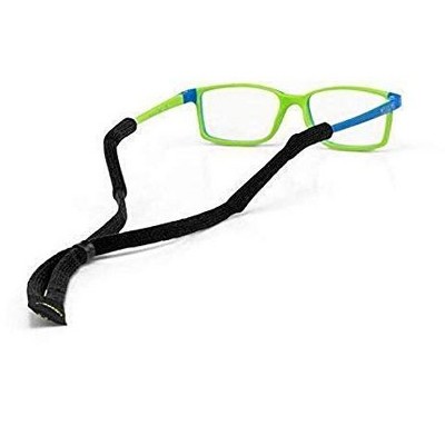 Croakies Kids Micro Suiters Eyewear Retainer, Black, 9 Inch x 1/8 Inch