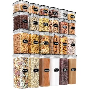 Airtight Food Storage Containers Set with Lids - 24 PCS, BPA Free Kitchen and Pantry Organizationr - 1 of 4