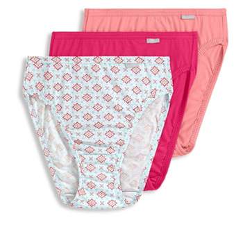 Jockey Women's Underwear Elance String Bikini - 3 Pack, Sorbet/Geo/Berry  Pink, 4 : : Clothing, Shoes & Accessories
