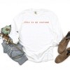 This Is My Costume Typewriter - Women's Garment Dyed Long Sleeve Graphic T-Shirt - 2 of 4
