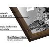 Americanflat Poster Frame in Walnut with Polished Plexiglass - Horizontal and Vertical Formats - Wall Mounted - 12" x 18" - 4 of 4