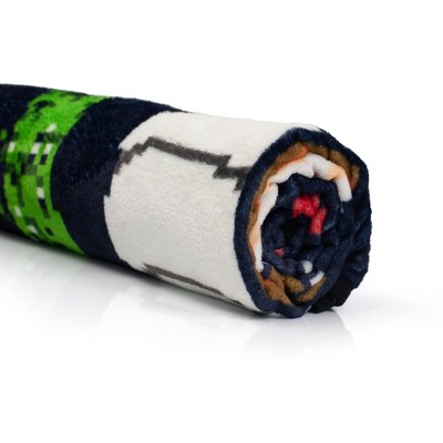 Retro Oregon Trail Fleece Throw Blanket, 60 x 45 Inches