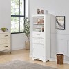 Bathroom Cabinets, Storage Cabinets, Cupboards, Display Cabinets with Open Shelves, Freestanding Living Room Floor Cabinets, Home Office-The Pop Home - 3 of 4