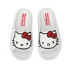 Hello Kitty & Friends Hello Kitty Character Straps Men's White Slide Sandals - 3 of 4