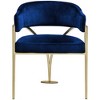 Meridian Furniture,Madelyn Velvet Dining Chair, Set of 2 - 3 of 4