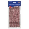Beistle 1-Ply Gleam 'N Curtain, 8' x 3', (1/Pkg) Pink - 2 of 4