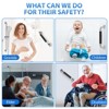 Itopfox 2 Pack Grab Bars for Bathtubs and Showers, Anti Slip Handicap Safety Rails for Elderly, Bathroom Handles for Disability Assist - 4 of 4