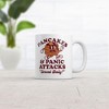 Crazy Dog T-Shirts Pancakes And Panic Attacks Mug Funny Sarcastic Breakfast Graphic Novelty Coffee Cup-11oz - 2 of 4