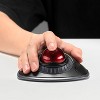 Kensington Orbit Wireless Trackball with Scroll Ring - Black-Red (K70990WW), - 3 of 4