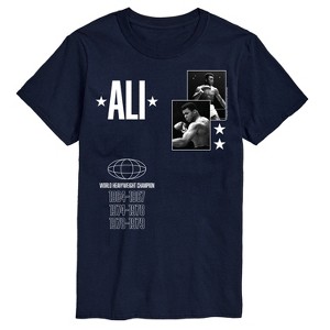Men's - Muhammad Ali - World Heavyweight Champion Short Sleeve Graphic T-Shirt - 1 of 4