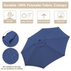 Yescom 13Ft Heavy Duty Outdoor Patio Umbrella with Base - 3 of 4