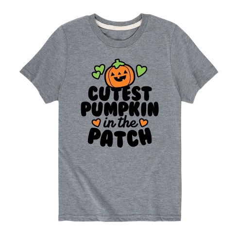 Boys' - Instant Message - Cutest Pumpkin In The Patch Short Sleeve Graphic T-Shirt - image 1 of 4