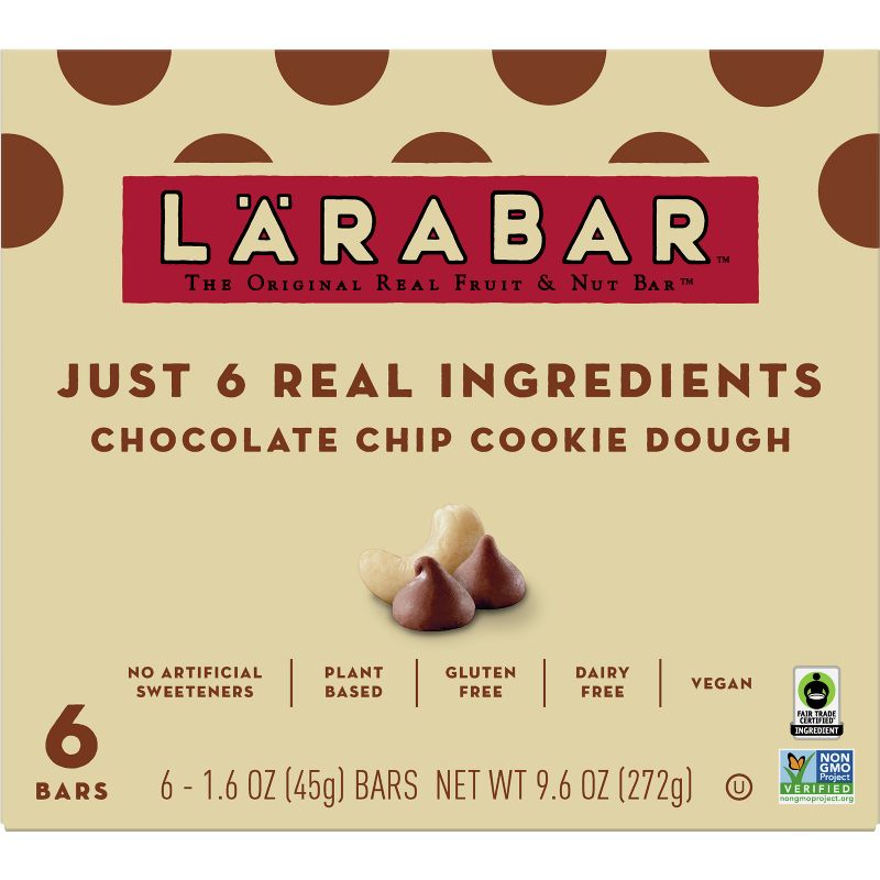 Larabar Chocolate Chip Cookie Dough Bar, 3 of 18