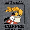 Men's - Disney - Coffee and My Dog Long Sleeve Graphic T-Shirt - 2 of 4