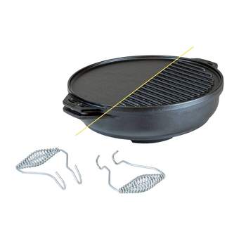 Lodge 13 Cast Iron Skillet Black : Target