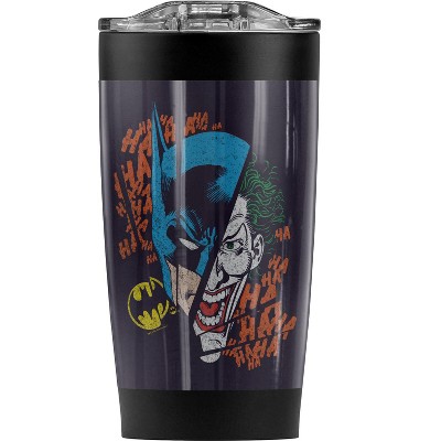 DC Broken Visage Steel Tumbler 20oz Coffee Travel Mug