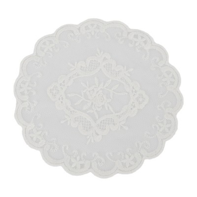 Unique Bargains Flower Mesh Drink Coaster 1 Pc : Target
