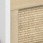 Matte White/Light Oak/Gold
