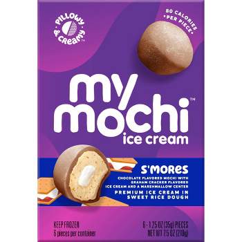 My/Mochi Third Layer S'mores Ice Cream - 6pk