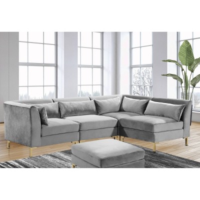 5pc Guison Modular Sectional Sofa Set - Chic Home Design