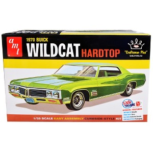 Skill 2 Model Kit 1970 Buick Wildcat Hardtop "Craftsman Plus" Series 1/25 Scale Model by AMT - 1 of 4