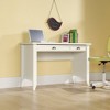 Shoal Creek Computer Desk with Slide Out Keyboard - Soft White - Sauder: Office Writing Desk with Drawer & Metal Runners - 2 of 3