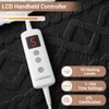 Electric Blanket Heated Throw, Heated Blanket with 10 Heating Levels & 10 Time Settings, Fast Heating Blankets, Machine Washable - 3 of 4