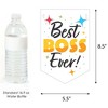 Big Dot of Happiness Happy Boss's Day - Best Boss Ever Bunting Banner - Party Decorations - Happy Boss's Day - 2 of 4